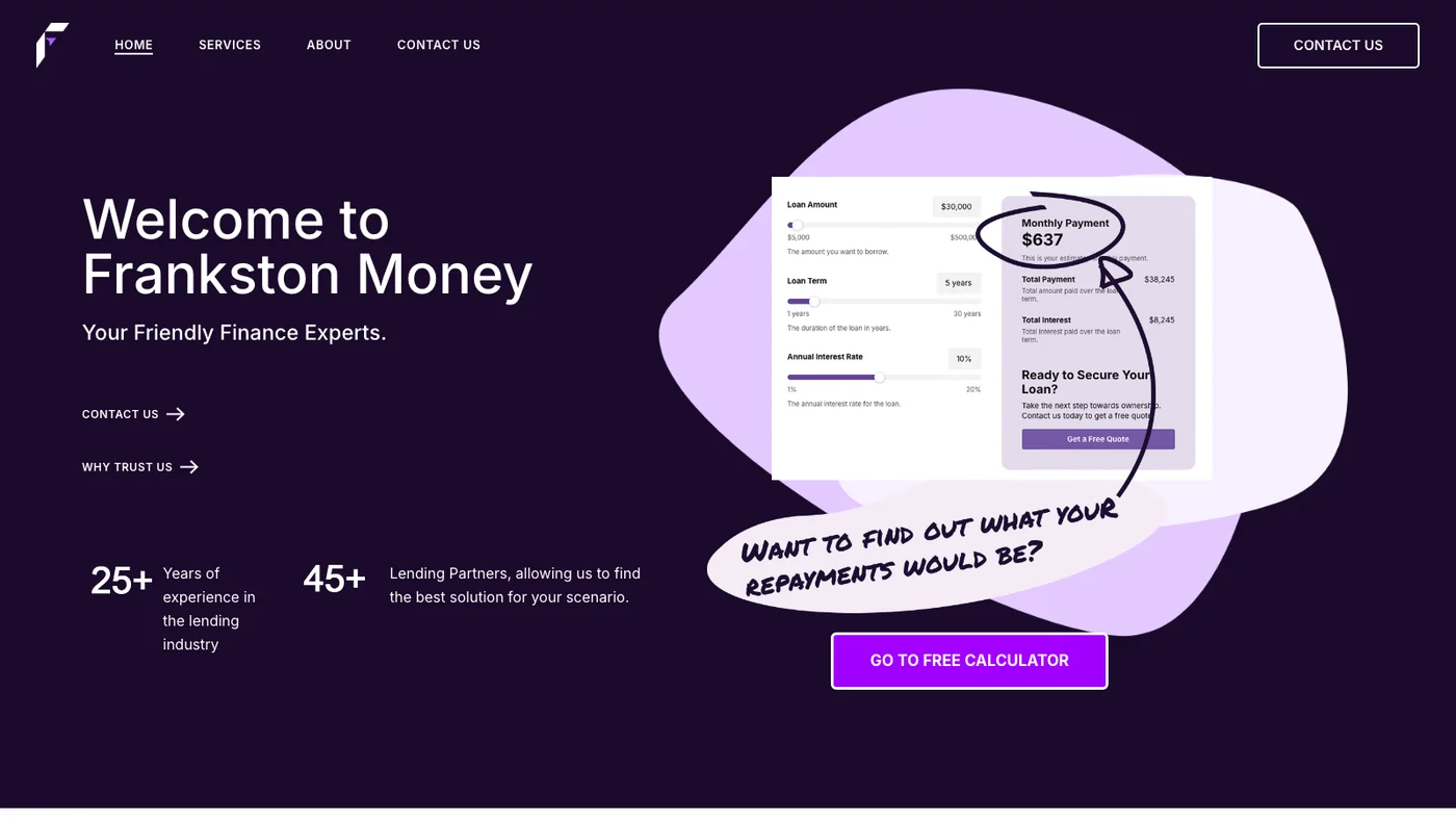 Frankston Money website